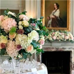 DECORACIÓN BANQUETE DE BODA 19052929