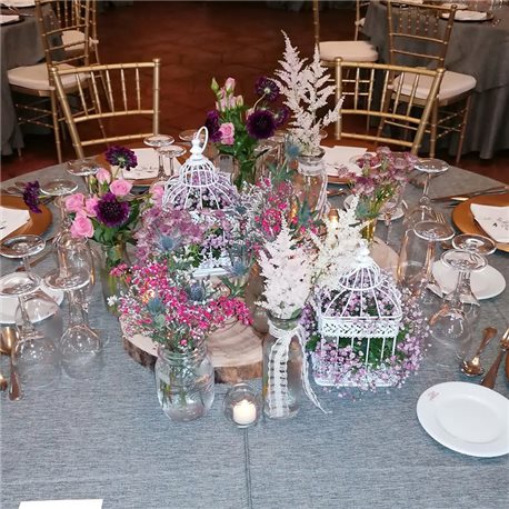 DECORACIÓN BANQUETE DE BODA 19122635