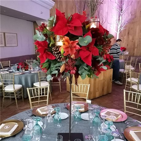 DECORACIÓN BANQUETE DE BODA 19122640