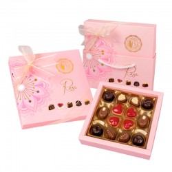 CAJA DE BOMBONES BOLCI "PRALINES ROSA"