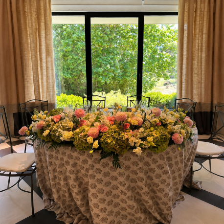DECORACIÓN BANQUETE DE BODA BA-26003