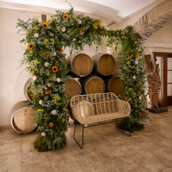 DECORACIÓN EXTERIORES BODA EX26007