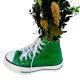 GREEN CONVERSE PRESERVADA