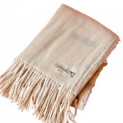 BUFANDA BEIGE «ABUELA»