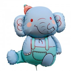 GLOBO ELEFANTE AZUL