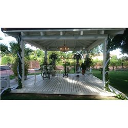 Decoracion de exteriores bodas BE-0002