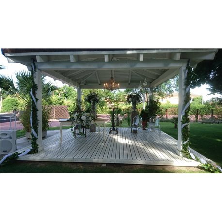 Decoracion de exteriores bodas BE-0002